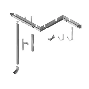 Sistem pluvial rectangular novatik quadra